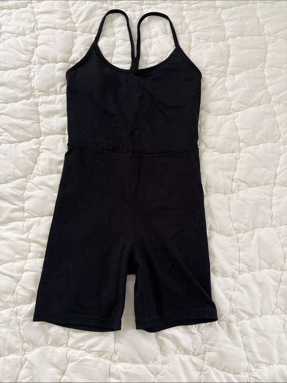 Old Navy ActiveBlack Stretch Tank Romper